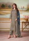 Ehsas By Sudriti Cosmos Satin Printed Dress Material Suppliers In India